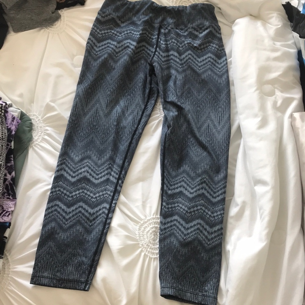 Blue small leggings